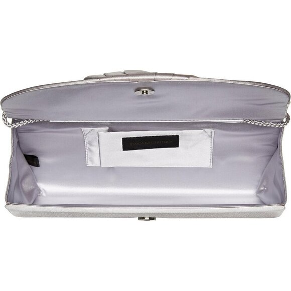 ❤️Angel Satin Tuxedo Flap Evening Clutch for Women - Picture 5 of 6